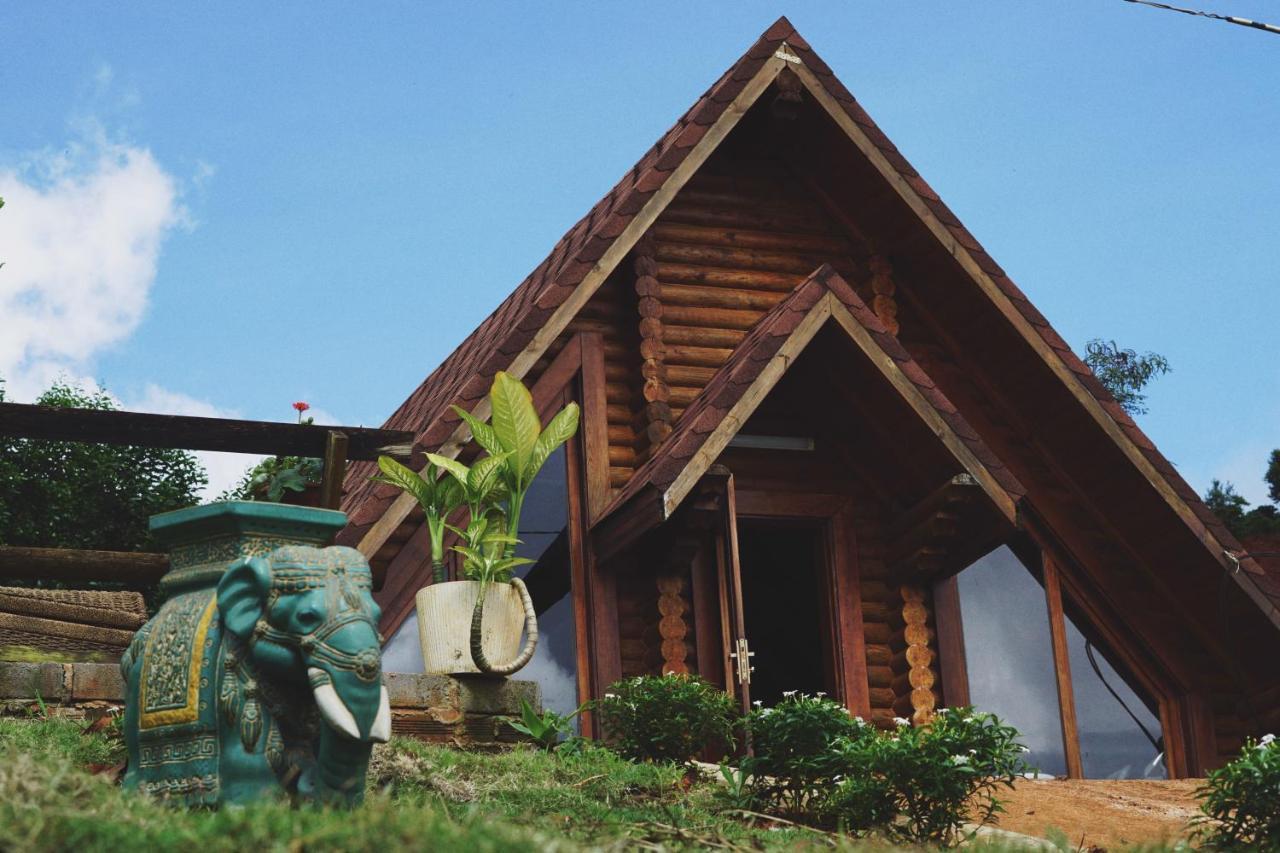 Hotel Nha Bao La - Ho Dak Long Thuong Bao Loc Exterior foto