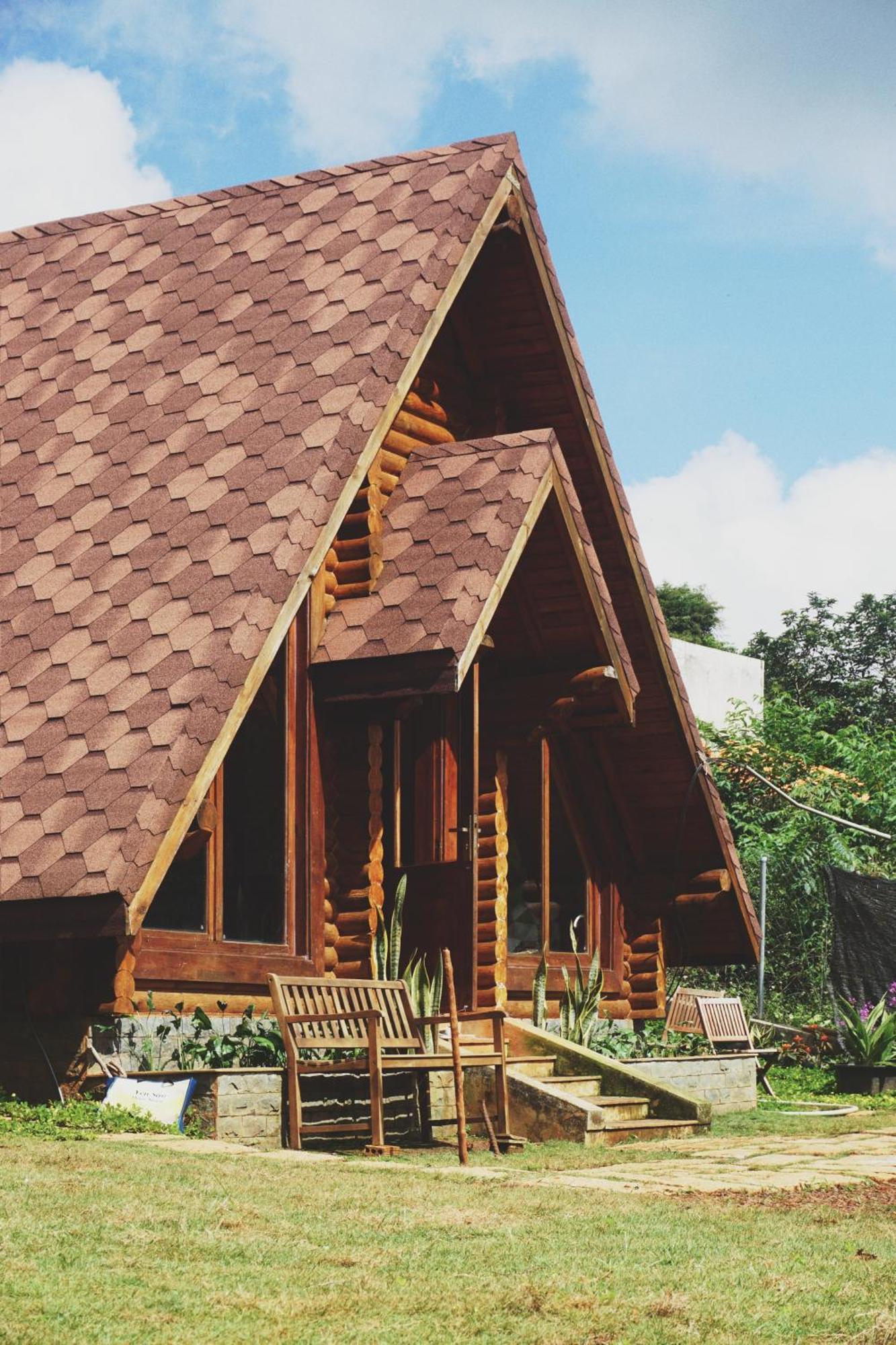 Hotel Nha Bao La - Ho Dak Long Thuong Bao Loc Exterior foto